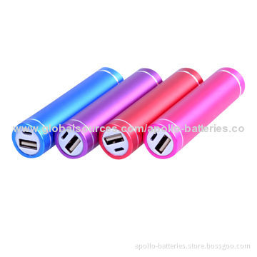 Portable power bank for mobile phones, MP3/MP4 players, PSP, NDS, iPod, iPhone, iPadNew